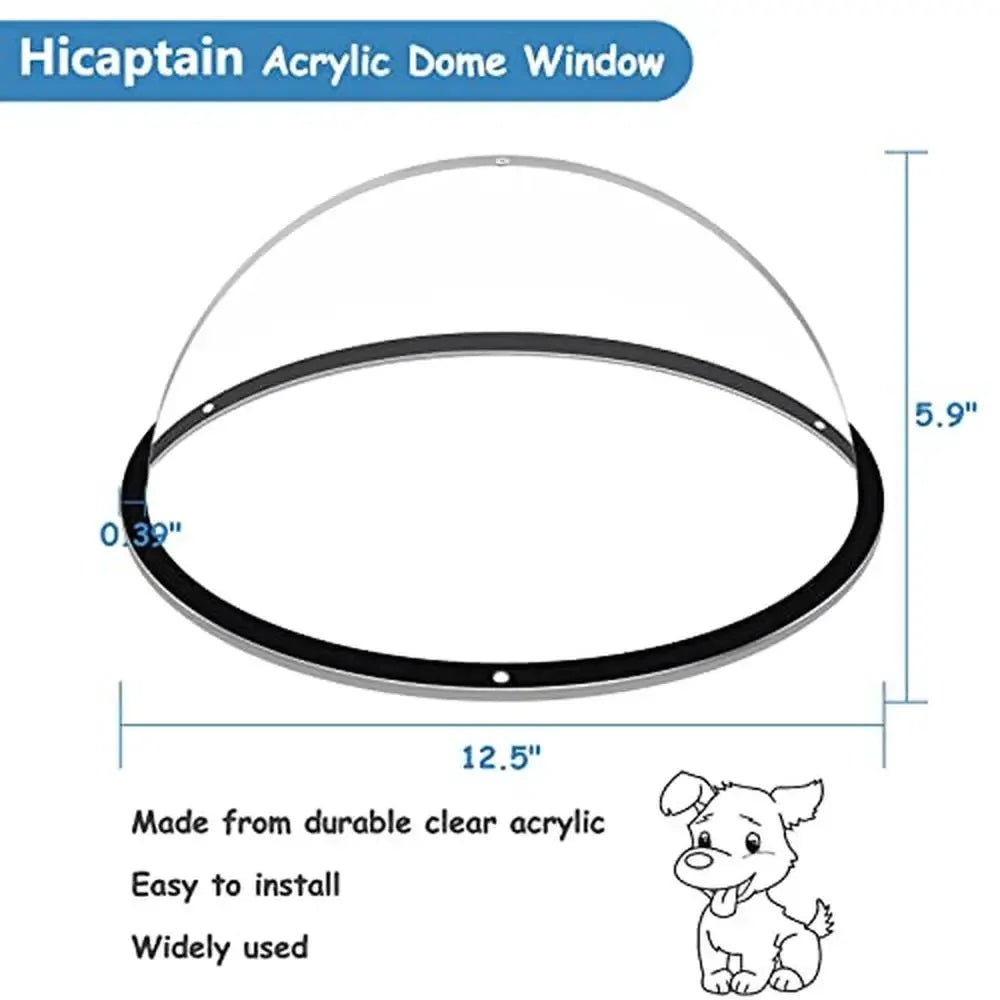Easy Installation Clear Window for Pet Fencing, (2 pck)