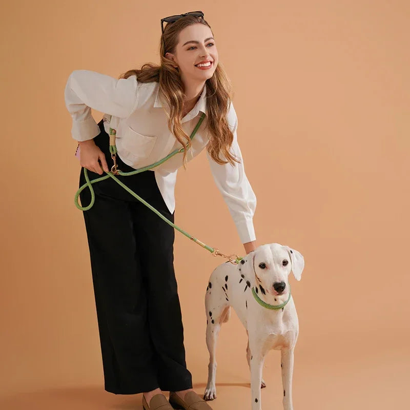 Outdoor Multi-Functional Hands Free Dog Lead Rope