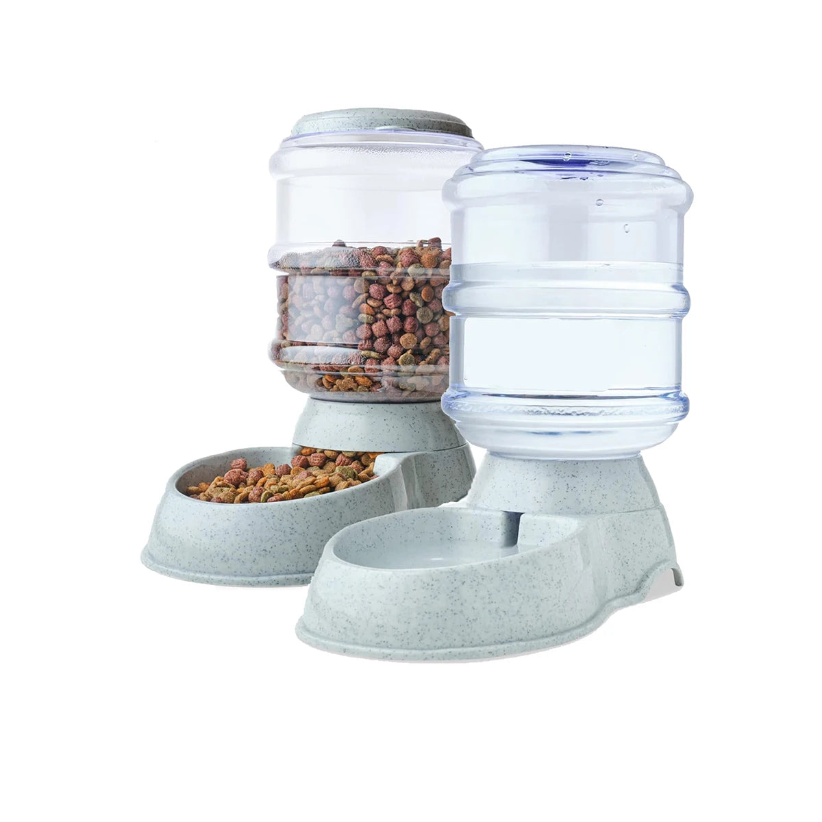 Large Capacity Automatic Food and Water Dispenser for Pets