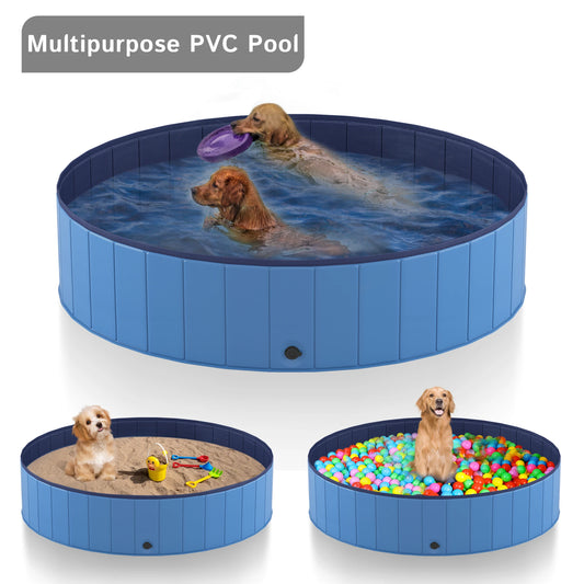 Portable, Collapsible Swimming Pool for Pets
