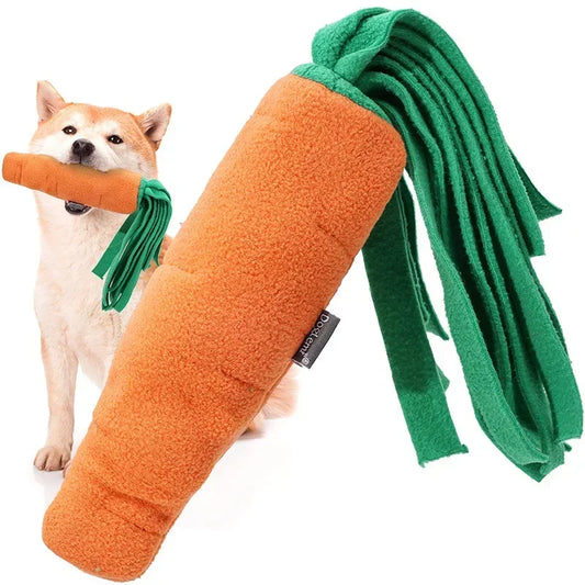 Carrot Shaped Snuffle Training Toy