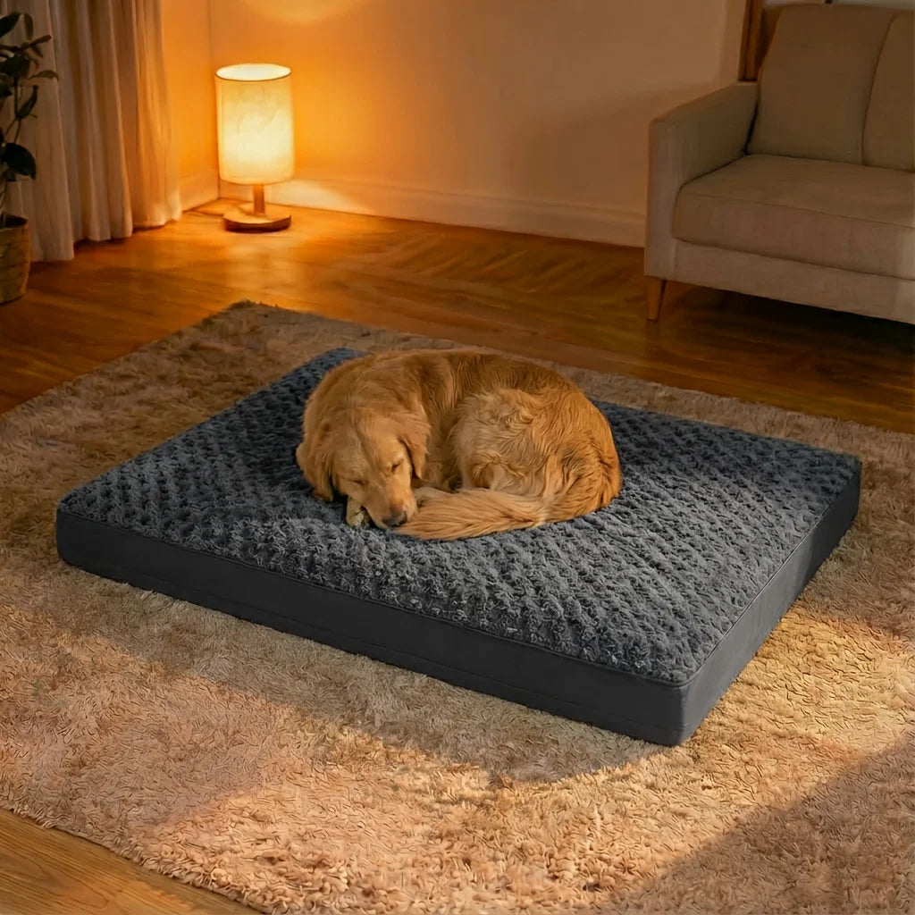 Plush Orthopedic Bed for Large Dogs