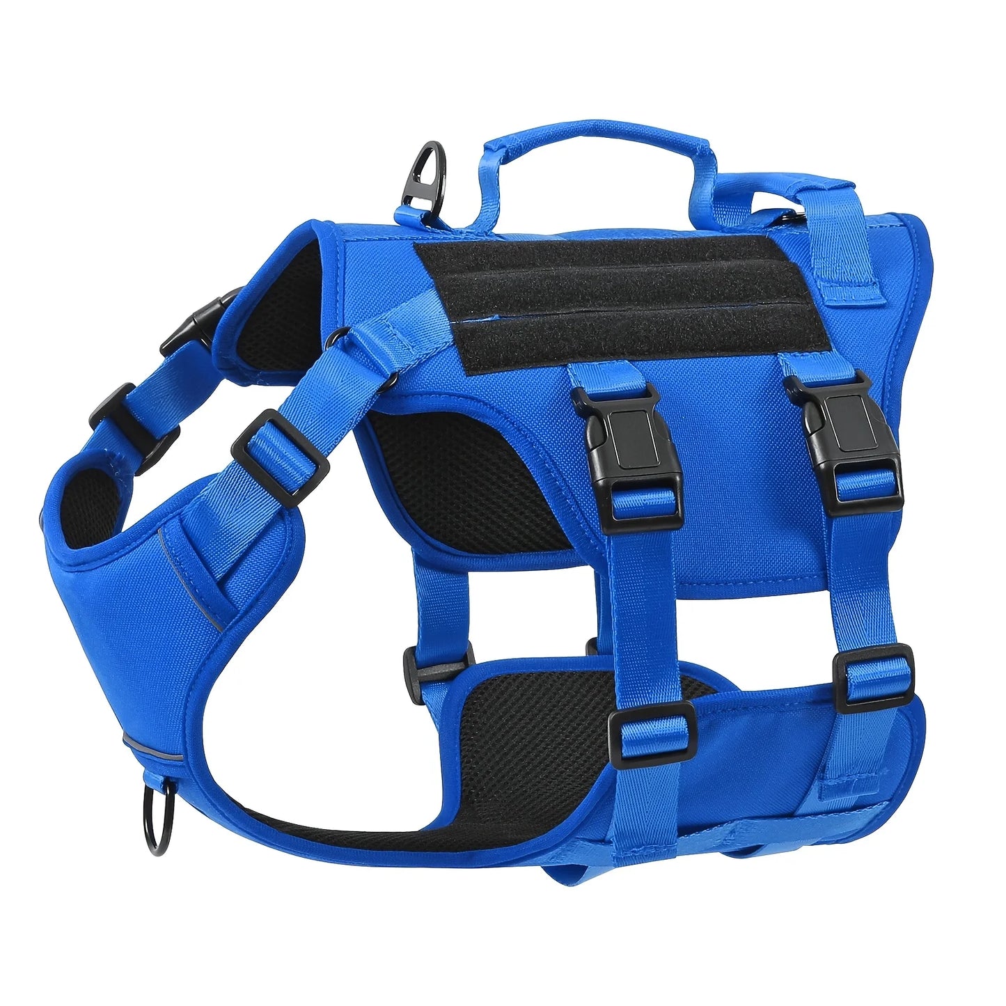 Adjustable No-Pull Design Harness with Reflective Strips
