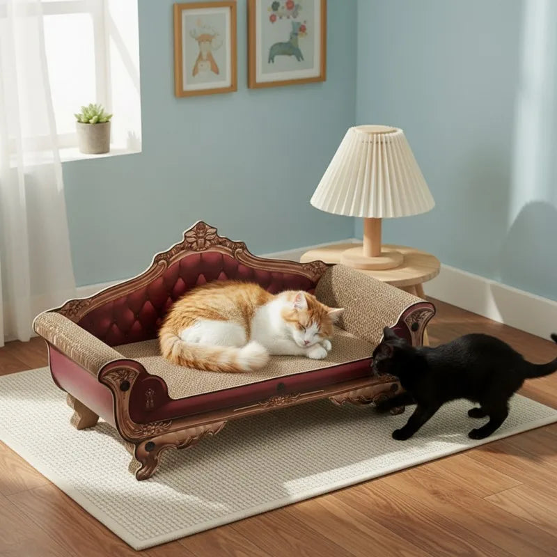 Sofa Design Double Layer Corrugated Cardboard Cat Scratching Pad