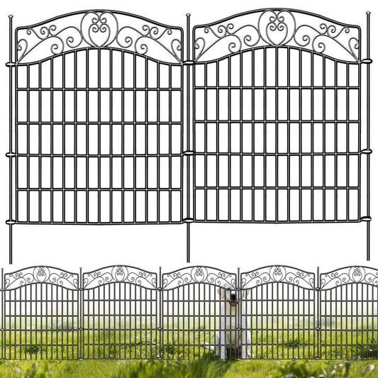 No Dig Pet Barrier Decorative Fencing Panels
