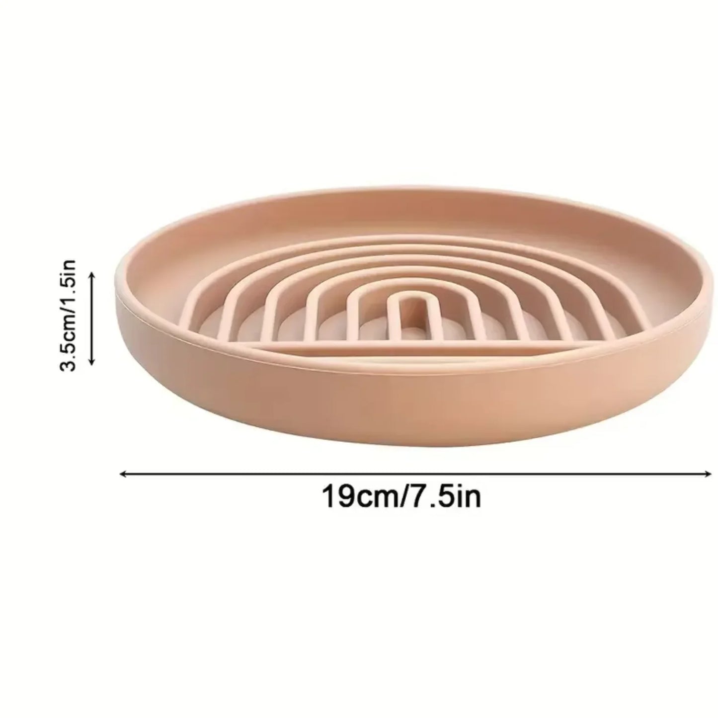 Silicone Slow Feeder Anti-Choking Food Bowl