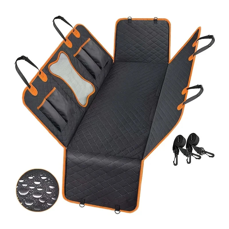 Heavy Duty Waterproof Back Seat Cover for Dogs