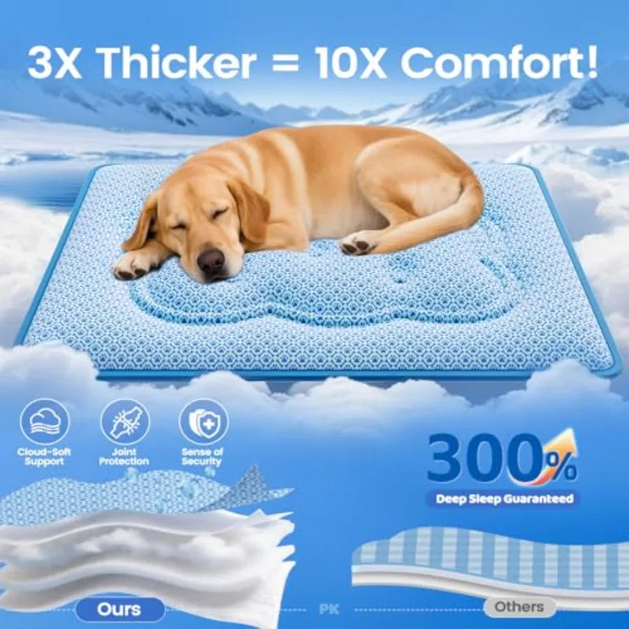Thick Double Sided Waterproof Cooling Mat for Dogs