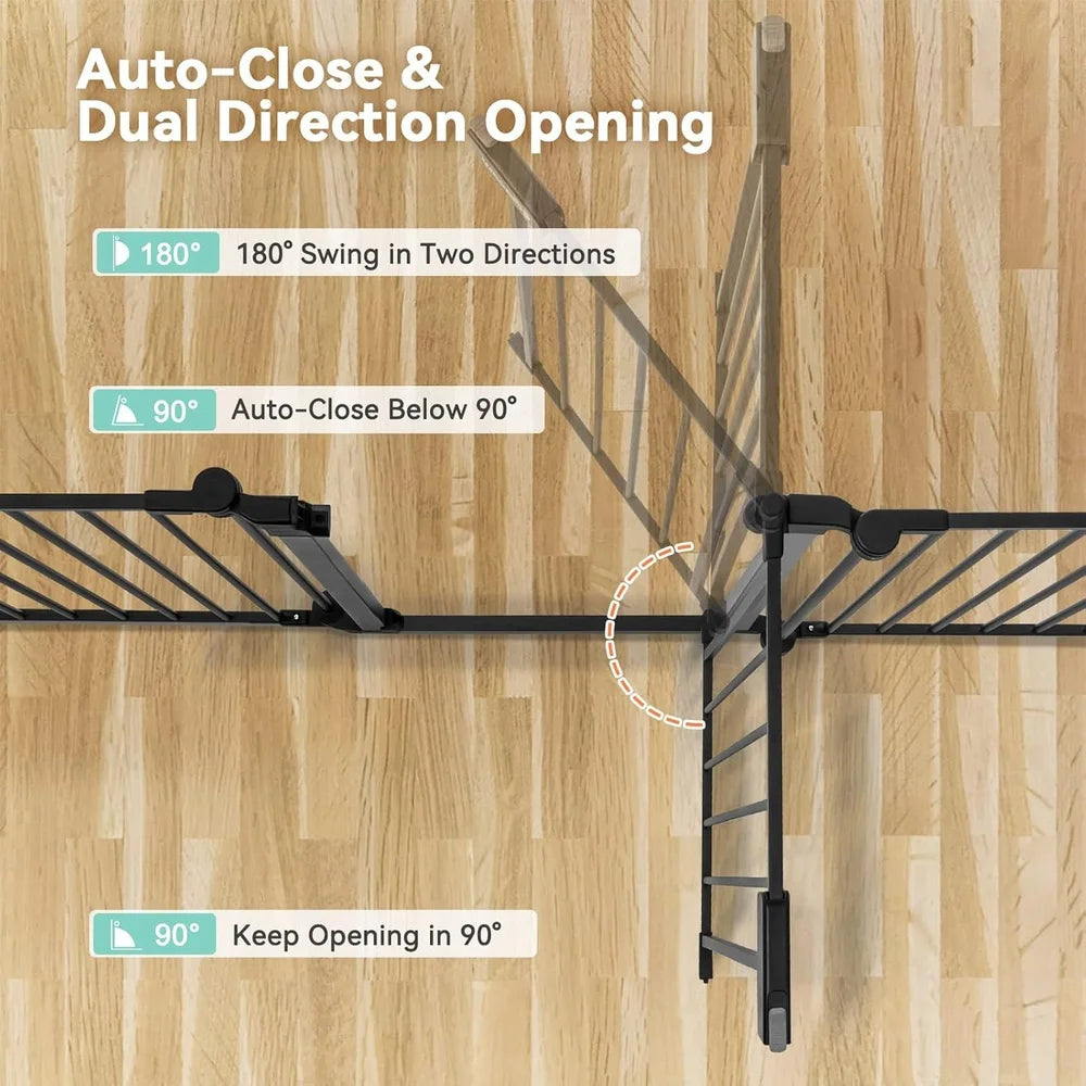 Extra Wide Safety Barrier for Pets, Folding Design Pet Playpen