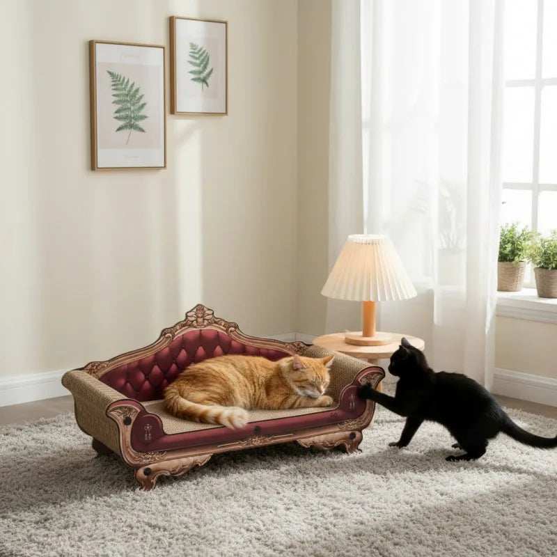 Sofa Design Double Layer Corrugated Cardboard Cat Scratching Pad
