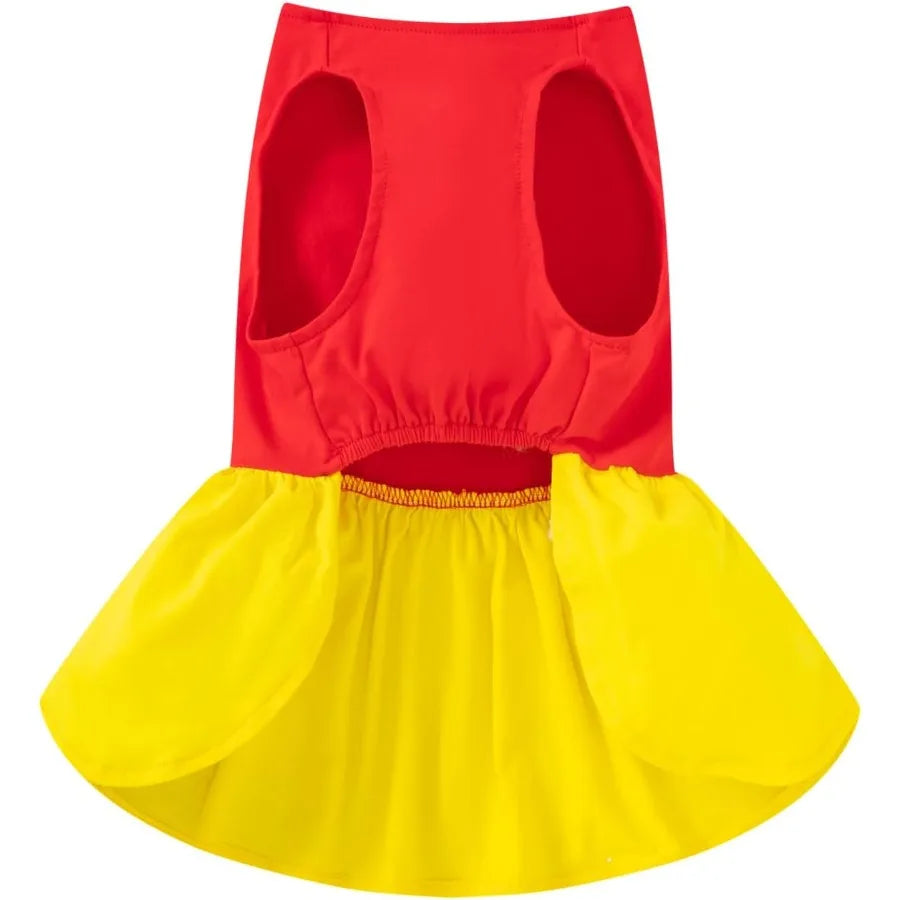 Festive Candy Corn Pet Halloween Costume