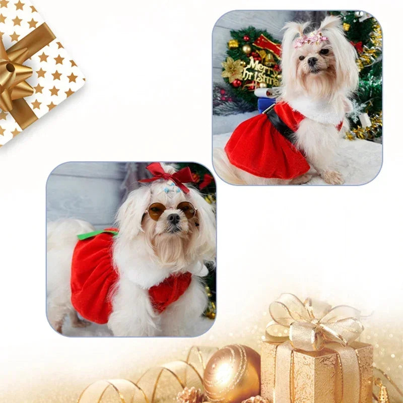 Christmas Dress Costume for Dogs