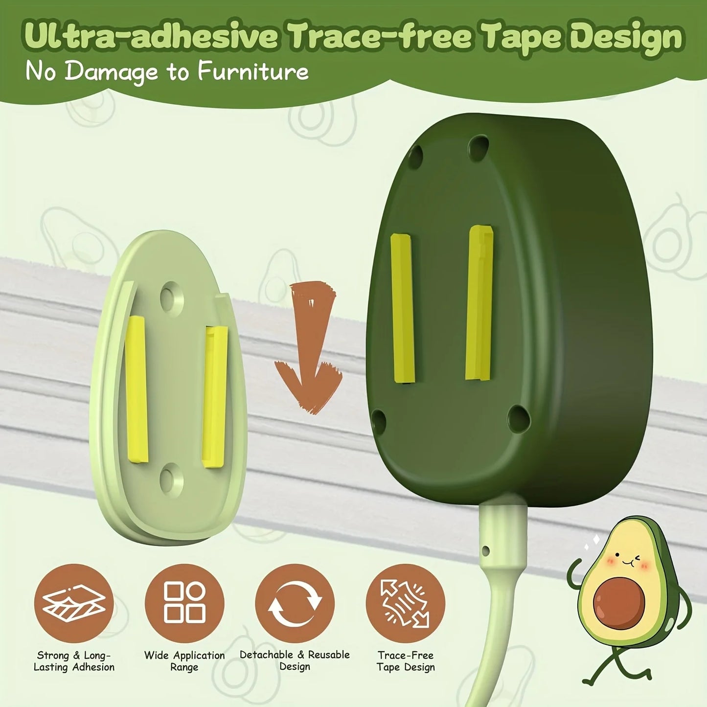Indoor Wall/Door Mount Adhesive Cat Toy