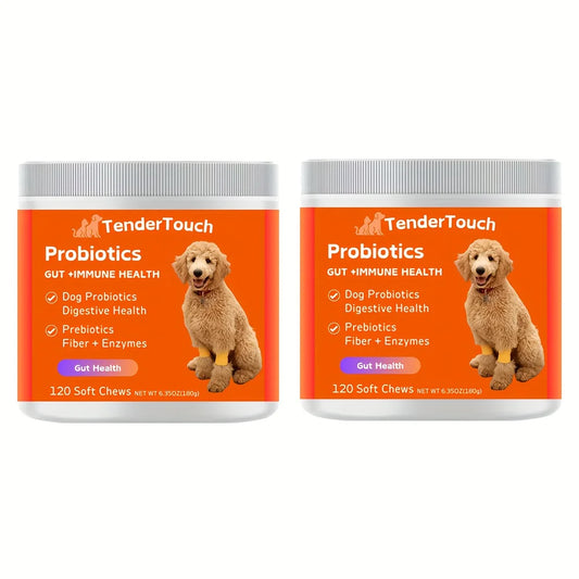 Probiotics, Digestive Support for Dogs (2 pck/240 chews)