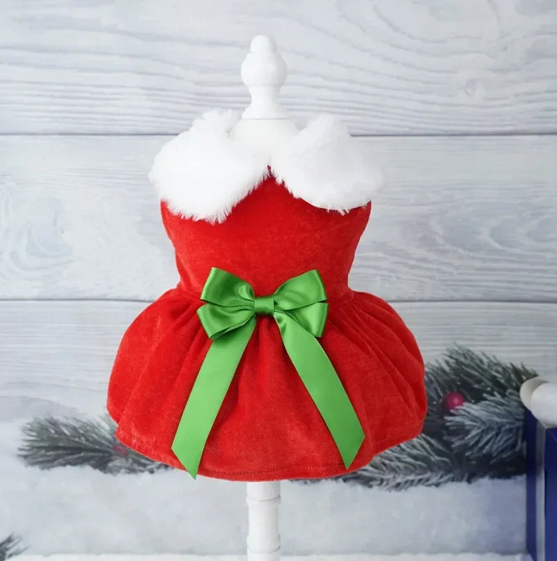 Christmas Dress Costume for Dogs
