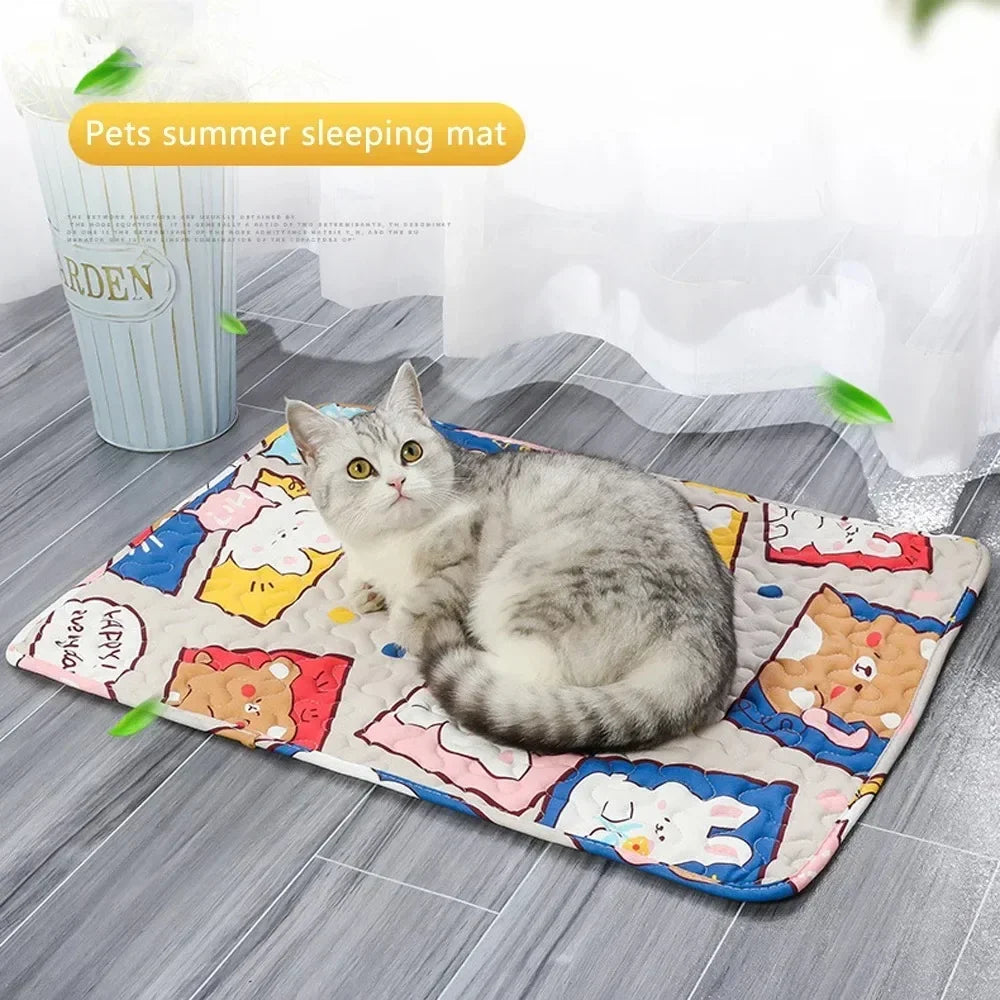 Summer Time, Moisture Proof Pet Cooling Mat