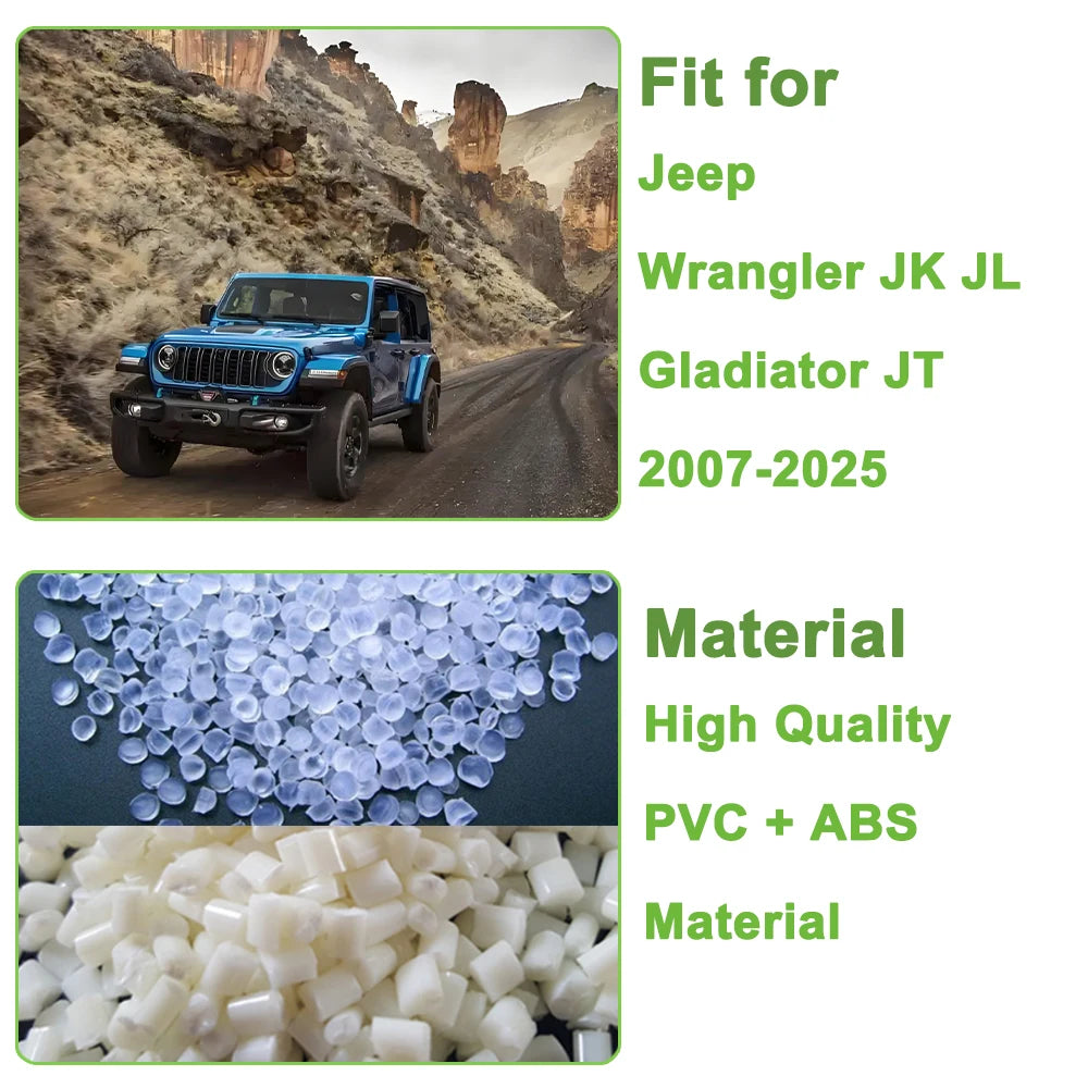 Pet Divider for Jeep Wrangler JK JL Gladiator JT 2007-2025