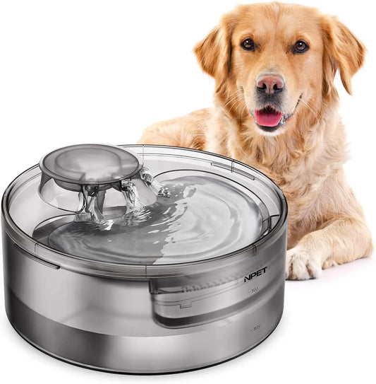 Large Automatic Multiple Pet Water Fountain Dispenser