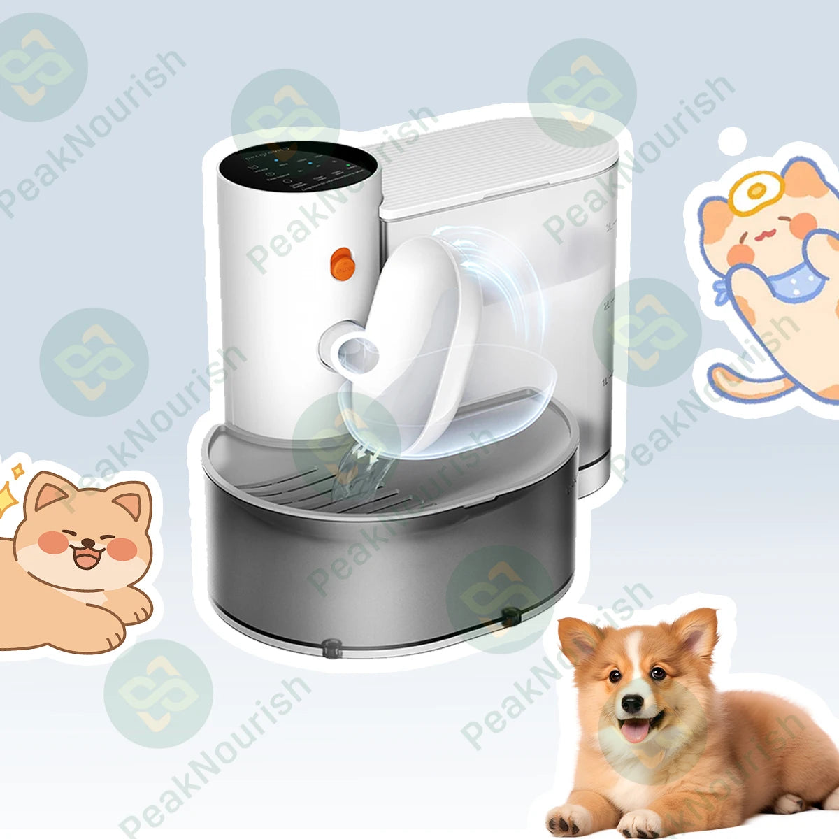 Automatic Running Water Dispenser for Pets