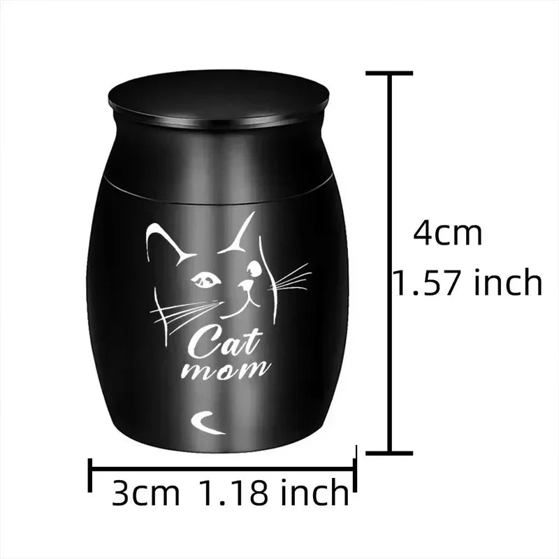 Cat Cremation Ash Keepsake Urn