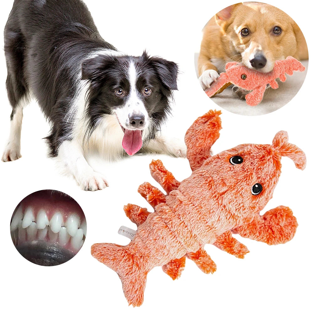 Floppy Lobster Squeaky Toy for Pets