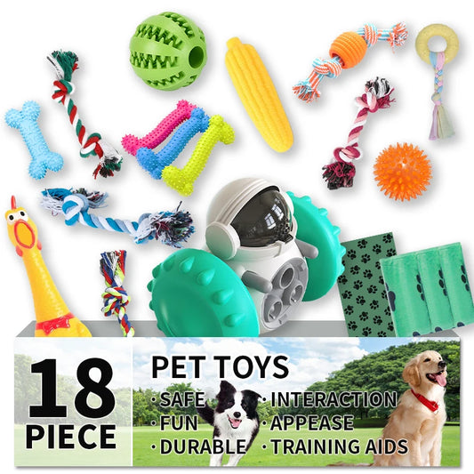 Dog  Toy Variety Pack, 18 Count